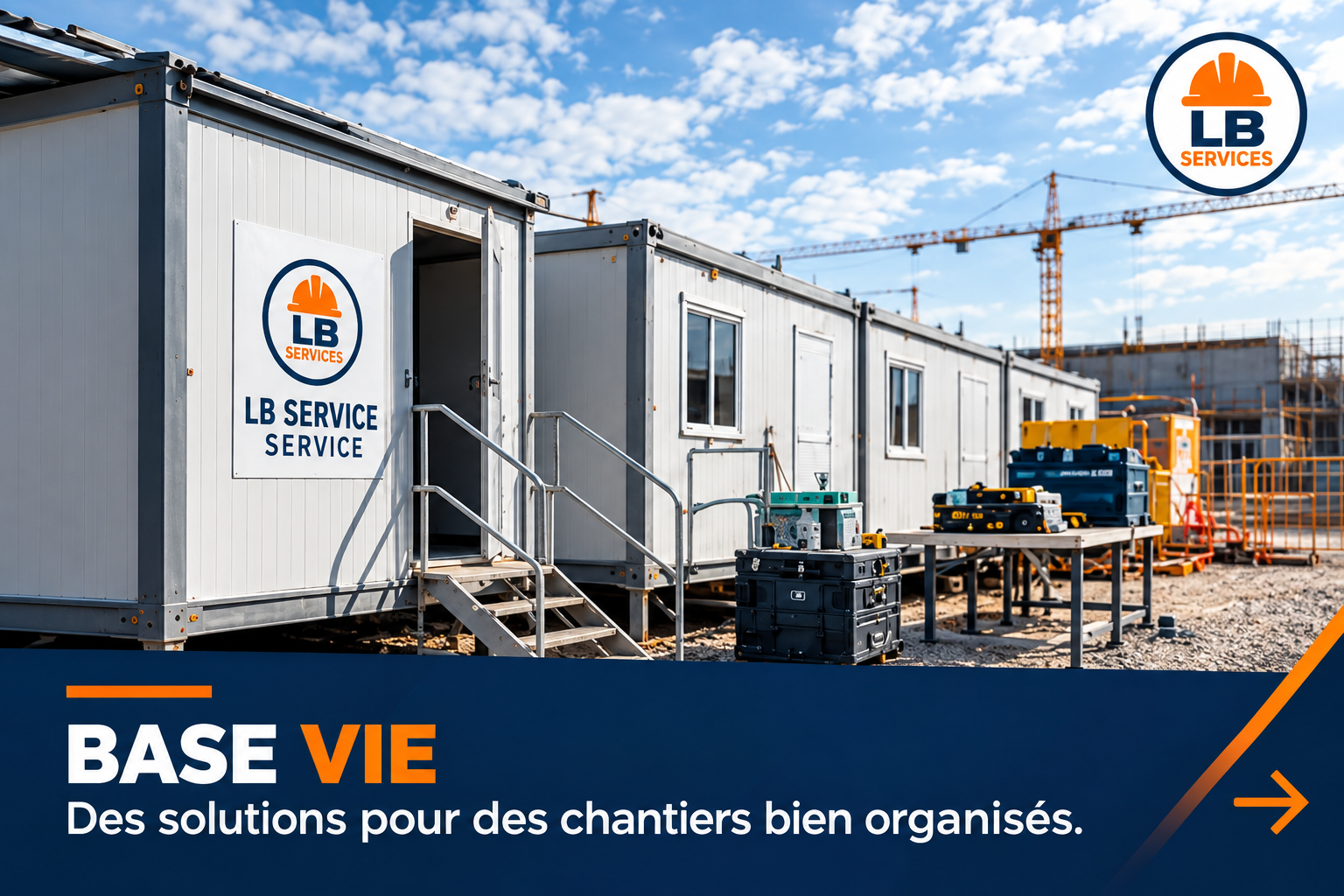 Installation Chantier & Base Vie